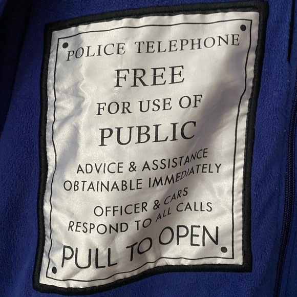 Doctor Who Tardis Onesie - Picture 2 of 9